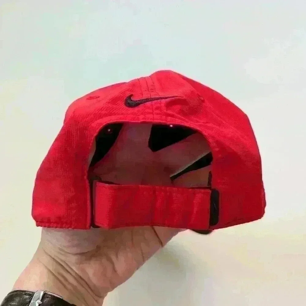 Nike Dri-Fit Red Lightweight Baseball Cap Hat